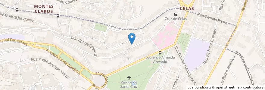 Mapa de ubicacion de Gil Agostinho - Raio X - Ecografia en Португалия, Центральный Регион, Baixo Mondego, Coimbra, Coimbra, Sé Nova, Santa Cruz, Almedina E São Bartolomeu.