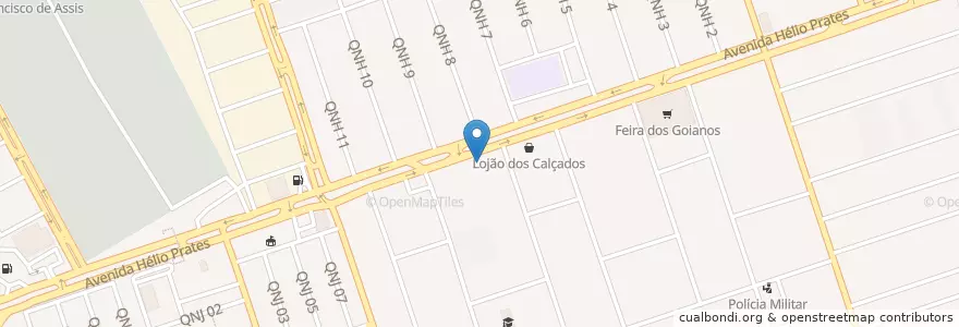 Mapa de ubicacion de Auto Shopping en Brésil, Région Centre-Ouest, Região Integrada De Desenvolvimento Do Distrito Federal E Entorno, District Fédéral, Região Geográfica Intermediária Do Distrito Federal, Região Geográfica Imediata Do Distrito Federal, Taguatinga.