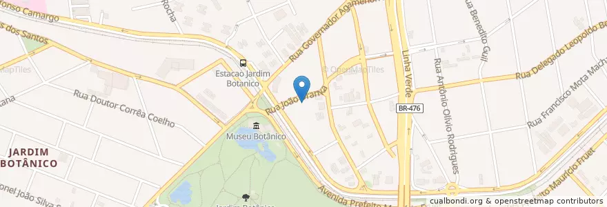 Mapa de ubicacion de Restaurante Dom Camilo en 브라질, 남부지방, 파라나, Região Geográfica Intermediária De Curitiba, Região Metropolitana De Curitiba, Microrregião De Curitiba, 쿠리치바.