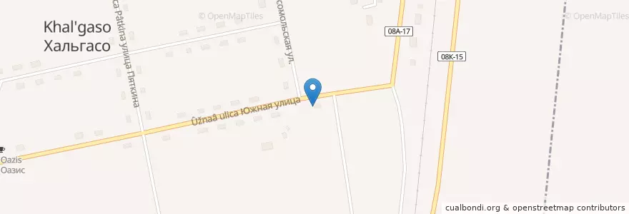 Mapa de ubicacion de Администрация поселка en Rússia, Distrito Federal Oriental, Krai De Khabarovsk, Солнечный Район, Городское Поселение Солнечный.