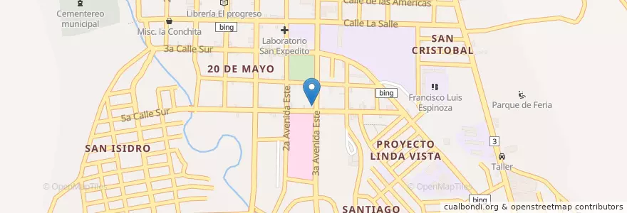 Mapa de ubicacion de Dr. Adrian Salinas (Especialista en Ginecológia) en Nicaragua, Jinotega, Jinotega (Municipio).