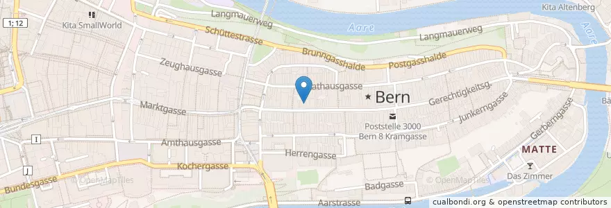 Mapa de ubicacion de Botschaft Paraguay en İsviçre, Bern/Berne, Verwaltungsregion Bern-Mittelland, Verwaltungskreis Bern-Mittelland, Bern.