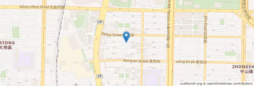 Mapa de ubicacion de PATINA Lounge en تايوان, تايبيه الجديدة, تايبيه.