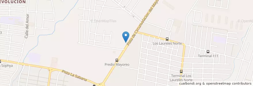 Mapa de ubicacion de Farmacia Brandon en Никарагуа, Departamento De Managua, Managua (Municipio).