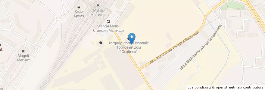 Mapa de ubicacion de Жар en 러시아, Центральный Федеральный Округ, Московская Область, Городской Округ Мытищи.