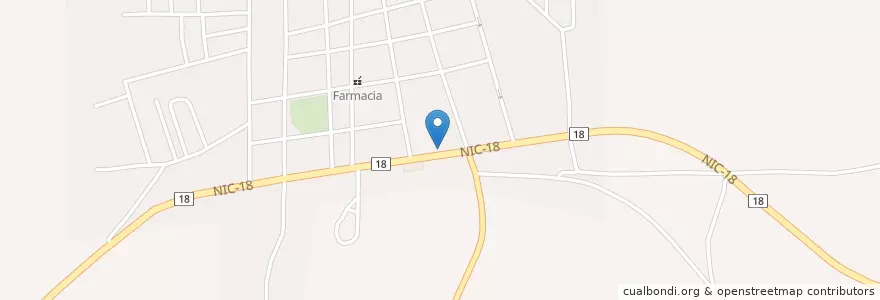Mapa de ubicacion de Chaparro's Bar en Никарагуа, Masaya, Masatepe (Municipio).