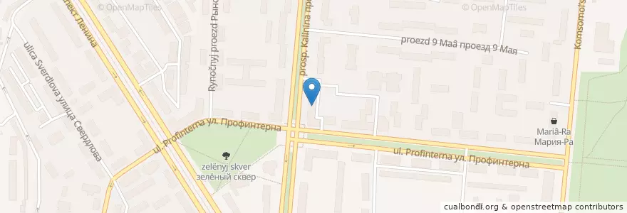Mapa de ubicacion de Отделение связи №656002 en Russia, Siberian Federal District, Altai Krai, Городской Округ Барнаул.