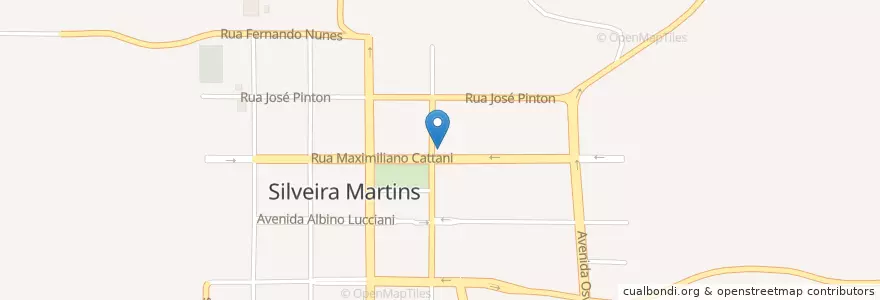 Mapa de ubicacion de AC Silveira Martins en Brasil, Região Sul, Rio Grande Do Sul, Região Geográfica Intermediária De Santa Maria, Região Geográfica Imediata De Santa Maria, Silveira Martins.