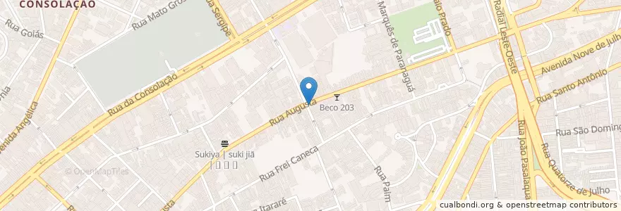 Mapa de ubicacion de Lanchonete Patiná en Brezilya, Güneydoğu Bölgesi, Сан Паулу, Região Geográfica Intermediária De São Paulo, Região Metropolitana De São Paulo, Região Imediata De São Paulo, Сан Паулу.