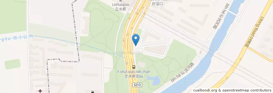 Mapa de ubicacion de Mobil1车养护 en Китай, Пекин, Хэбэй, Район Чаоян.