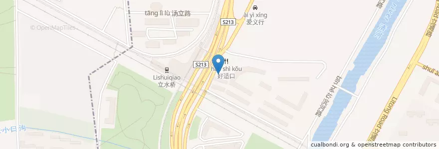 Mapa de ubicacion de 百草厅 en China, Pequim, Hebei, 朝阳区 / Chaoyang.