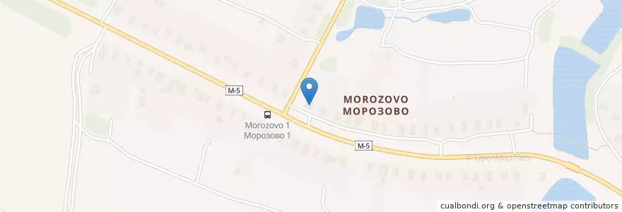 Mapa de ubicacion de Горячая пицца en Rusia, Distrito Federal Central, Óblast De Moscú, Раменский Городской Округ.