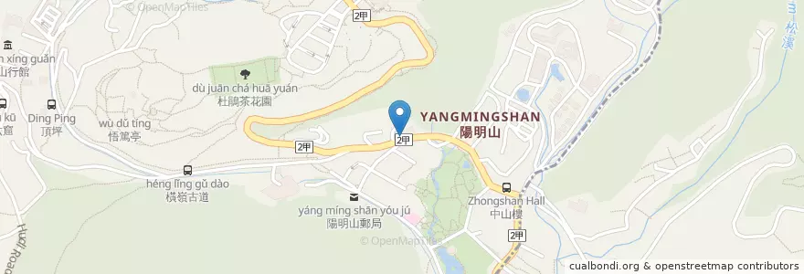 Mapa de ubicacion de Starbucks en 타이완, 신베이 시, 타이베이시, 베이터우 구.