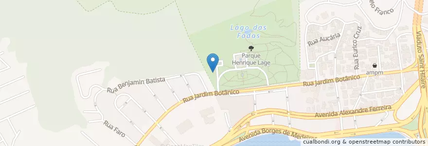 Mapa de ubicacion de Estacionamento Parque Lage en Brasile, Regione Sudest, Rio De Janeiro, Região Metropolitana Do Rio De Janeiro, Região Geográfica Imediata Do Rio De Janeiro, Região Geográfica Intermediária Do Rio De Janeiro, Rio De Janeiro.