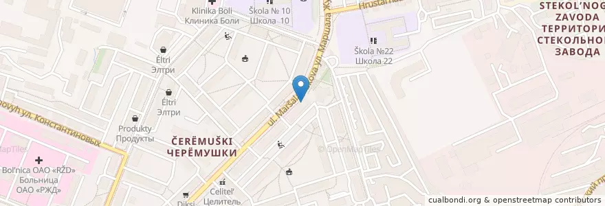 Mapa de ubicacion de Максавит en Russia, Distretto Federale Centrale, Калужская Область, Городской Округ Калуга.