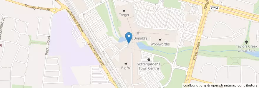 Mapa de ubicacion de Grill'd en Австралия, Виктория, City Of Brimbank.