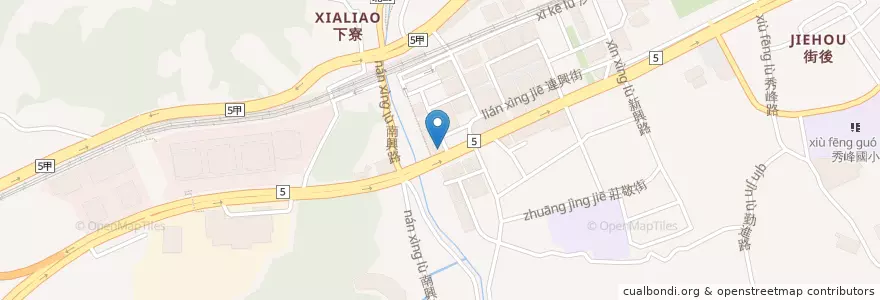 Mapa de ubicacion de 鬍鬚張 en Taiwan, 新北市, 汐止區.
