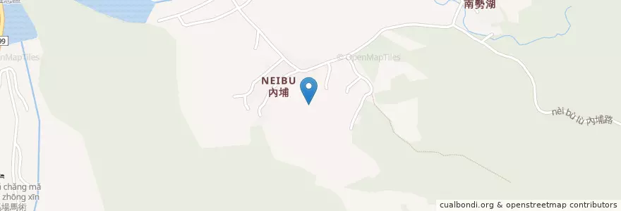Mapa de ubicacion de 車城鄉 en 臺灣, 臺灣省, 屏東縣, 車城鄉.