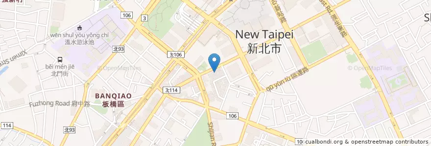 Mapa de ubicacion de CASA DELLA PASTA en Taiwan, New Taipei, Banqiao District.