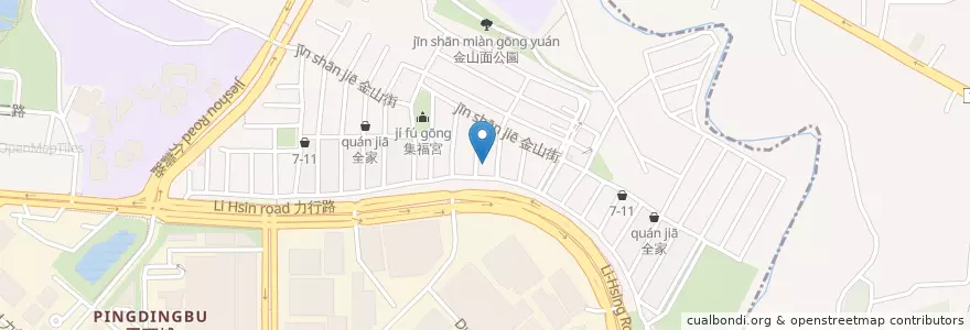 Mapa de ubicacion de 築地鮮魚 en 台湾, 台湾省, 新竹市, 東区.