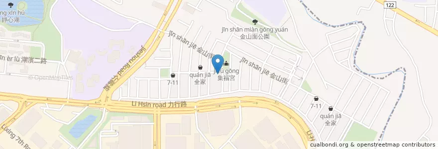 Mapa de ubicacion de 築地鮮魚 en 臺灣, 臺灣省, 新竹市, 東區.