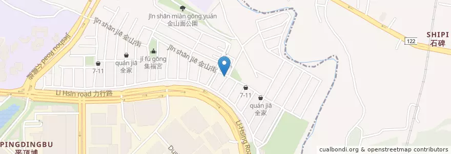 Mapa de ubicacion de 胡塗火鍋 en 台湾, 台湾省, 新竹市, 竹東鎮, 東区.