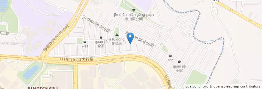 Mapa de ubicacion de 蘭香美食 en 臺灣, 臺灣省, 新竹市, 東區.