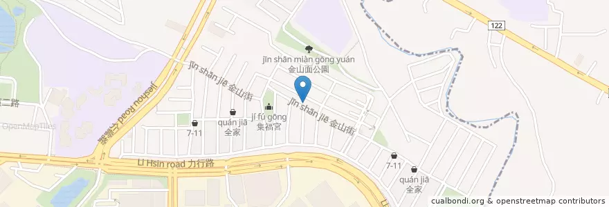 Mapa de ubicacion de 橘果子 en 臺灣, 臺灣省, 新竹市, 東區.