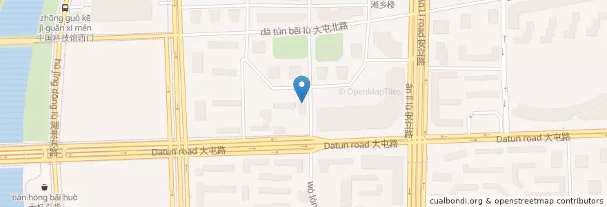 Mapa de ubicacion de 中国工商银行 en China, Pequim, Hebei, 朝阳区 / Chaoyang.