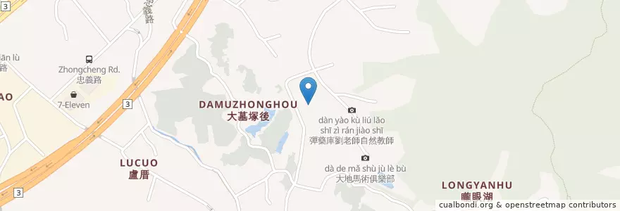 Mapa de ubicacion de 투청 구 en 타이완, 신베이 시, 투청 구.