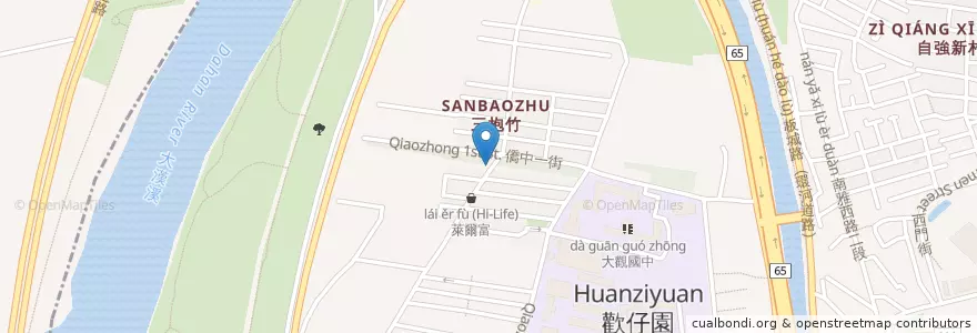 Mapa de ubicacion de 順天宮 en Taiwan, 新北市, 板橋區.