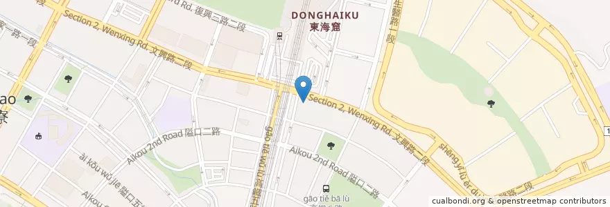 Mapa de ubicacion de 停車場 en 臺灣, 臺灣省, 新竹縣, 竹北市.