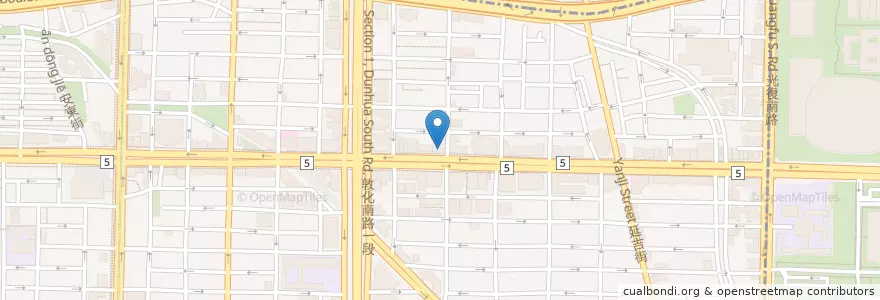 Mapa de ubicacion de 牛角日本燒肉專門店 en 臺灣, 新北市, 臺北市, 大安區.