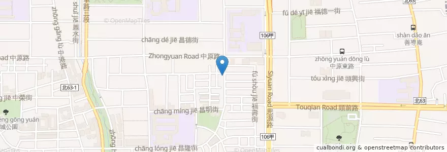 Mapa de ubicacion de 龍鳳圓環滷肉飯 en 臺灣, 新北市, 新莊區.