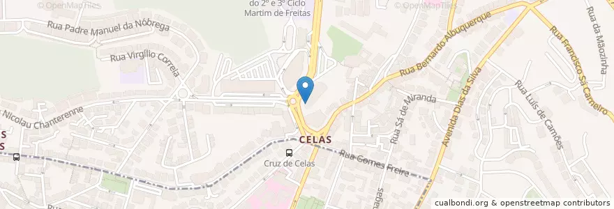 Mapa de ubicacion de Smile Studio en Portugal, Centro, Baixo Mondego, Coimbra, Coimbra, Santo António Dos Olivais.