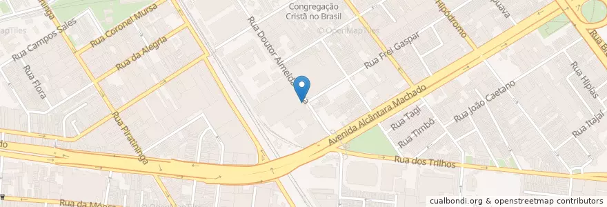 Mapa de ubicacion de Universidade Anhembi Morumbi en 브라질, 남동지방, 상파울루, Região Geográfica Intermediária De São Paulo, Região Metropolitana De São Paulo, Região Imediata De São Paulo, 상파울루.