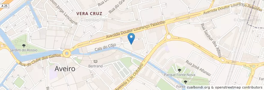 Mapa de ubicacion de Ramiro en پرتغال, Aveiro, Centro, Baixo Vouga, Aveiro, Glória E Vera Cruz.
