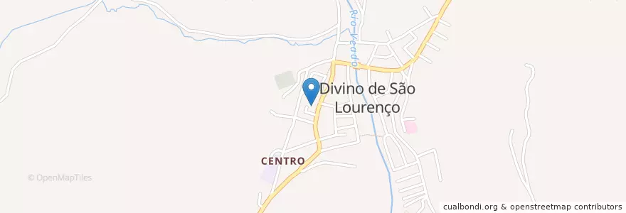 Mapa de ubicacion de Prefeitura Municipal de Divino São Lourenço en Brasile, Regione Sudest, Espírito Santo, Região Geográfica Intermediária De Cachoeiro De Itapemirim, Microrregião Caparaó, Divino De São Lourenço.