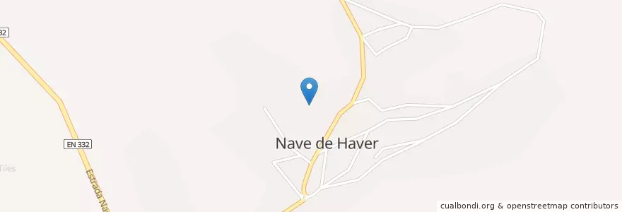 Mapa de ubicacion de Nave de Haver en البرتغال, الوسطى, غوآردا, بيرا الداخلية الشمالية, المائدة, Nave De Haver.