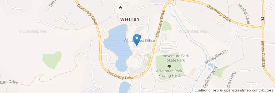 Mapa de ubicacion de Whitby Taj en Nova Zelândia, Wellington, Porirua City.