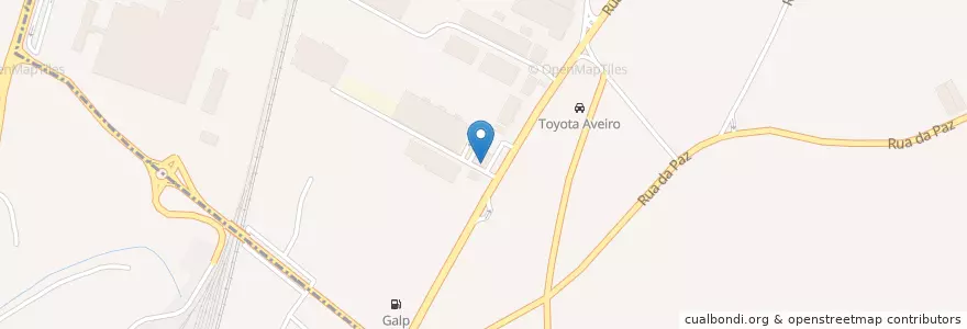 Mapa de ubicacion de BPI en 포르투갈, Aveiro, Centro, Baixo Vouga, Aveiro, Cacia.