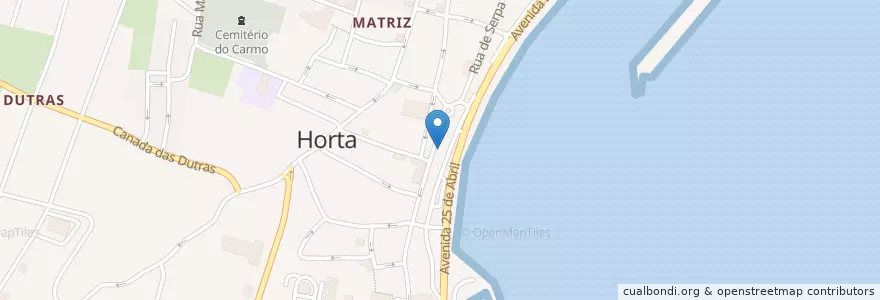 Mapa de ubicacion de Millennium bcp en Portekiz, Açores, Faial, Horta.