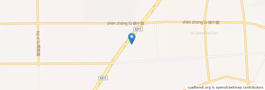 Mapa de ubicacion de 罗庄区 (Luozhuang) en 中国, 山东省, 临沂市, 罗庄区 (Luozhuang), 付庄 Fuzhuang.