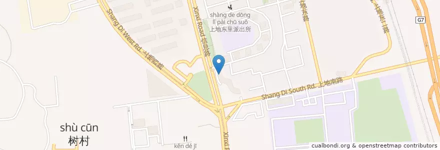 Mapa de ubicacion de 中信银行 en Китай, Пекин, Хэбэй, 海淀区.