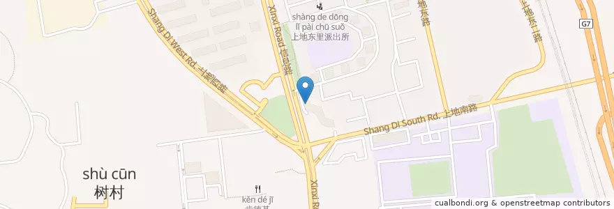 Mapa de ubicacion de KFC en چین, پکن, هبئی, 海淀区.