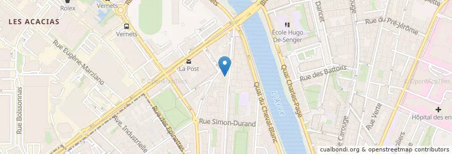 Mapa de ubicacion de Le Bistroquet en Switzerland, Geneva, Geneva, Geneva.