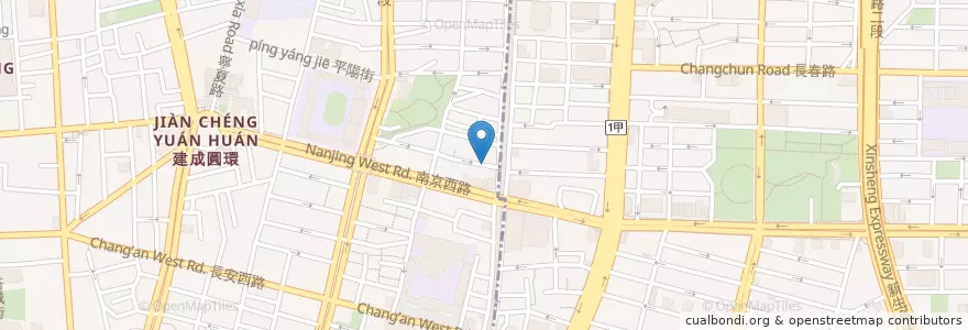 Mapa de ubicacion de 聖濟宮 en Taiwan, 新北市, Taipé, 大同區.