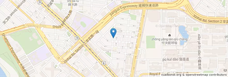 Mapa de ubicacion de 蒙娜家廚 en Taiwan, New Taipei, Taipei.