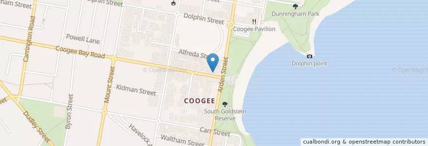 Mapa de ubicacion de Xcel Roll en Австралия, Новый Южный Уэльс, Sydney, Randwick City Council.