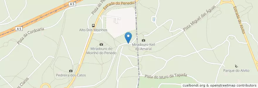 Mapa de ubicacion de Lava Bicicletas en Portugal, Aire Métropolitaine De Lisbonne, Lisbonne, Grande Lisboa, Lisbonne, Ajuda.